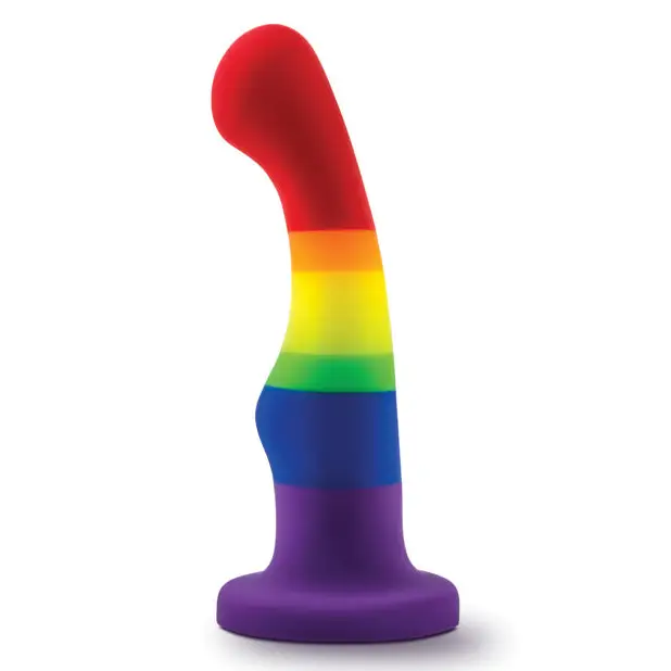 Blush Avant P1 Gay Pride Silicone Dong - Freedom - Gay & Lesbian Products