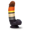Blush Avant P9 Bear Pride Dildo - Multi Color - Gay & Lesbian Products