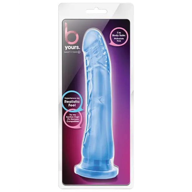 Blush B Yours 8’’ Sweet n Hard 6 - Blue - Dongs & Dildos