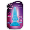 Blush B Yours Basic Anal Plug - Blue - Anal Products
