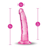 Blush B Yours Plus 7’’ Lust n’ Thrust Dildo - Pink - Dongs & Dildos