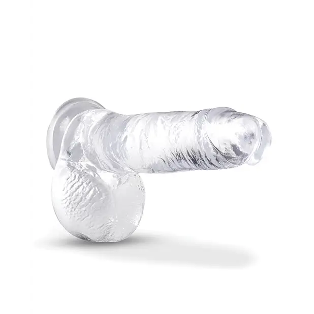 Blush B Yours Plus 7’’ Rock n Roll Dildo - Clear - Dongs & Dildos