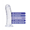 Blush B Yours Plus 8’’ Roar n Ride Dildo - Clear - Dongs & Dildos