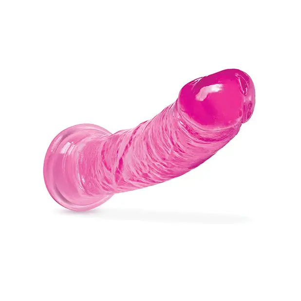 Blush B Yours Plus 8’’ Roar n Ride Dildo - Pink - Dongs & Dildos