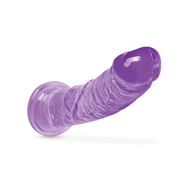 Blush B Yours Plus 8’’ Roar n Ride Dildo - Purple - Dongs & Dildos