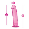 Blush B Yours Plus 9.5’’ Thrill n Drill - Pink - Dongs & Dildos