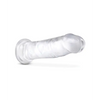 Blush B Yours Plus 9’’ Thrill n Drill - Clear - Dongs & Dildos