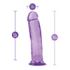 Blush B Yours Plus 9’’ Thrill n Drill - Purple - Dongs & Dildos