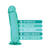 Blush B Yours Plus 9’’ Thrill n Drill - Teal - Dongs & Dildos