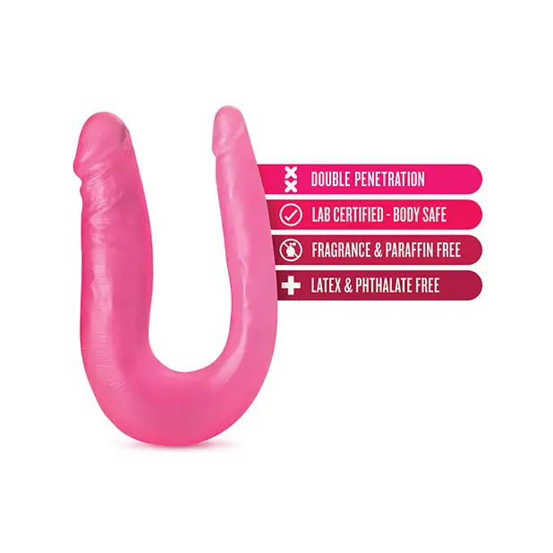 Blush B Yours Sweet Double Dildo - Pink - Dongs & Dildos