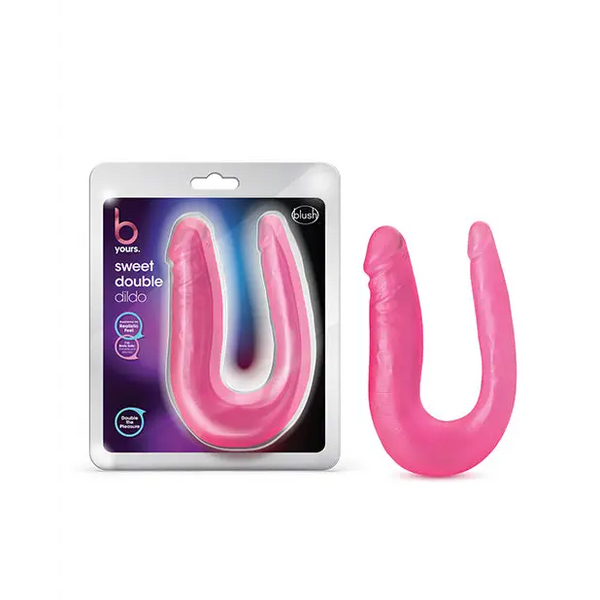 Blush B Yours Sweet Double Dildo - Pink - Dongs & Dildos