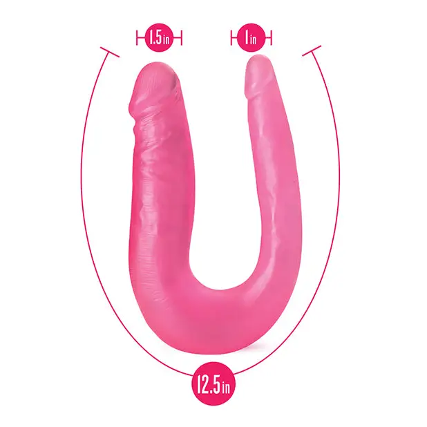 Blush B Yours Sweet Double Dildo - Pink - Dongs & Dildos