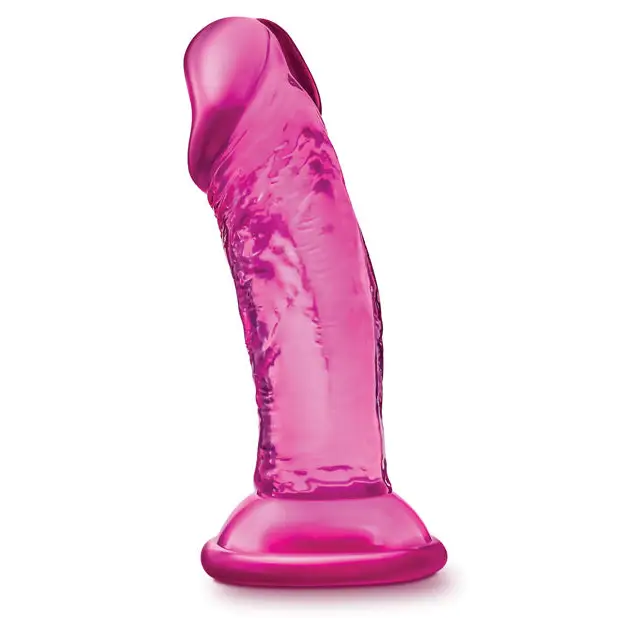 Blush B Yours Sweet n Small 4’’ Dildo w/ Suction Cup - Pink - Dongs & Dildos