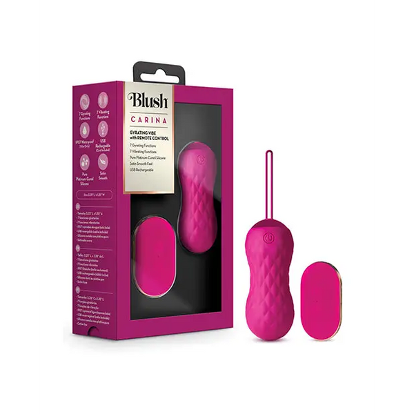Blush Carina Remote Controlled Bullet - Velvet - Stimulators