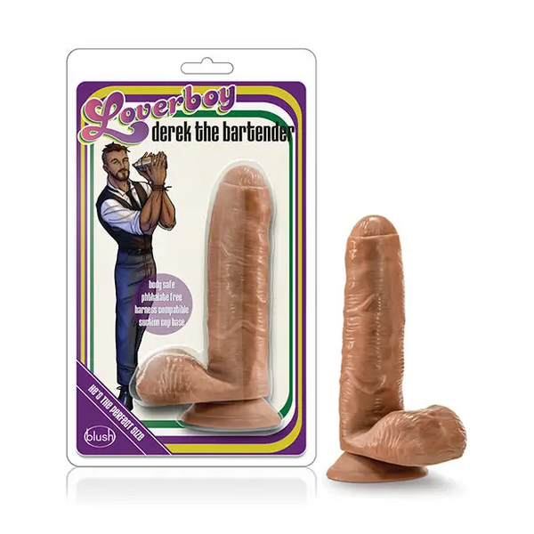 Blush Coverboy Derek the Bartender - Mocha - Dongs & Dildos