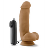 Blush Coverboy MMA Fighter 7’’ Vibrating Realistic Cock - Mocha - Dongs & Dildos