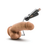 Blush Coverboy MMA Fighter 7’’ Vibrating Realistic Cock - Mocha - Dongs & Dildos