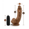 Blush Coverboy the Boxer 9’’ Vibrating Realistic Cock - Mocha - Dongs & Dildos