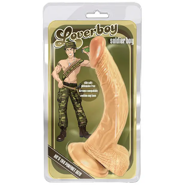 Blush Coverboy The Soldier Boy w/Suction Cup - Flesh - Dongs & Dildos