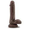 Blush Coverboy Top Gun Tommy 6’’ Realistic Cock - Chocolate - Dongs & Dildos