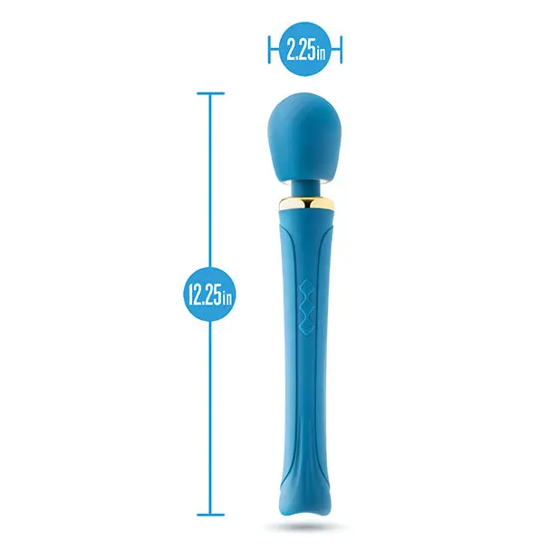 Blush Dianna Wand Massager - Teal - Massage Products