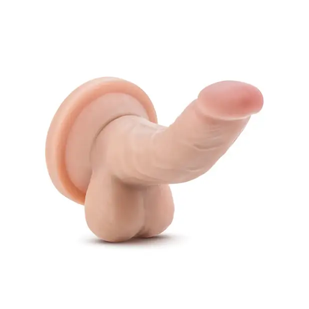 Blush Dr. Skin 4’’ Mini Cock - Beige - Dongs & Dildos