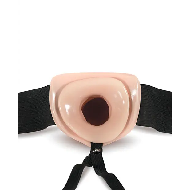 Blush Dr. Skin 7’’ Hollow Strap On - Vanilla - Strap Ons