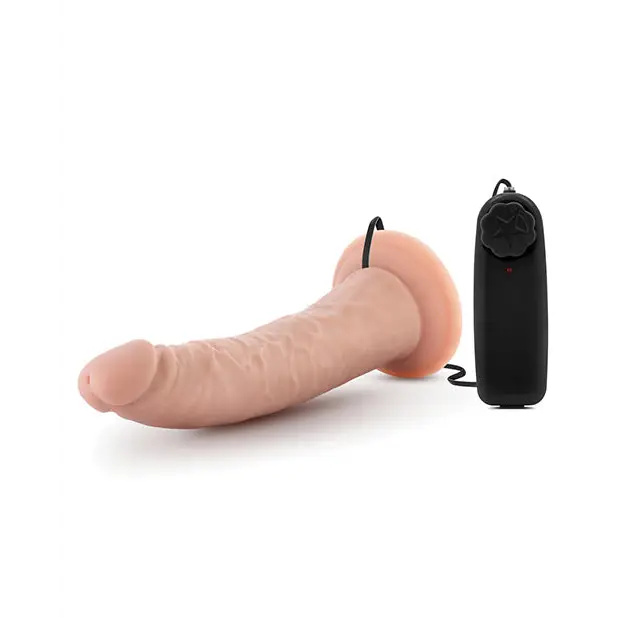Blush Dr. Skin Dr. Dave 7’’ Cock w/Suction Cup - Vanilla - Dongs & Dildos