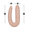 Blush Dr. Skin Dr. Double - Ivory - Dongs & Dildos
