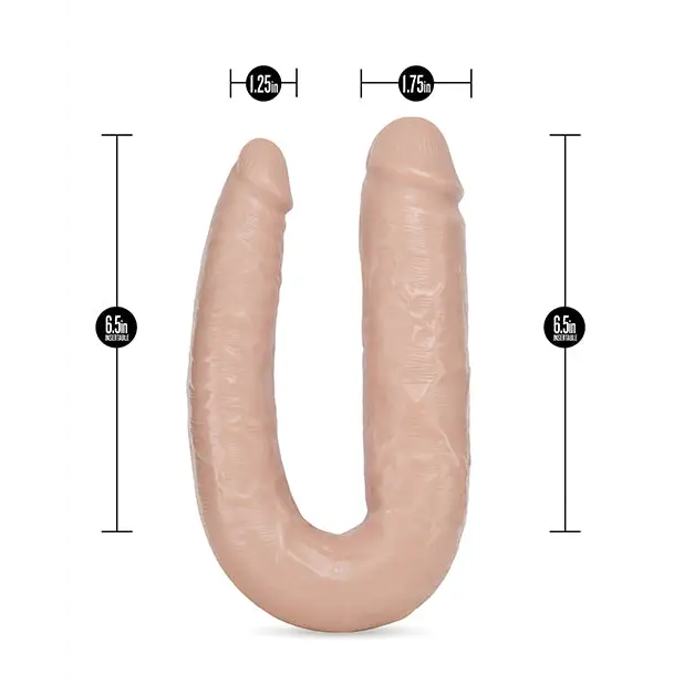 Blush Dr. Skin Dr. Double - Ivory - Dongs & Dildos