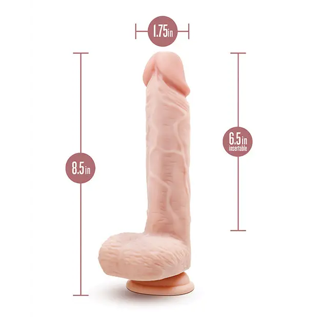 Blush Dr. Skin Dr Ethan 8.5’’ Gyrating Dildo - Beige - Dongs & Dildos