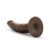 Blush Dr. Skin Glide 7.5’’ Self Lubricating Dildo - Chocolate - Dongs & Dildos