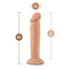 Blush Dr. Skin Plus 6’’ Posable Dildo - Vanilla - Dongs & Dildos