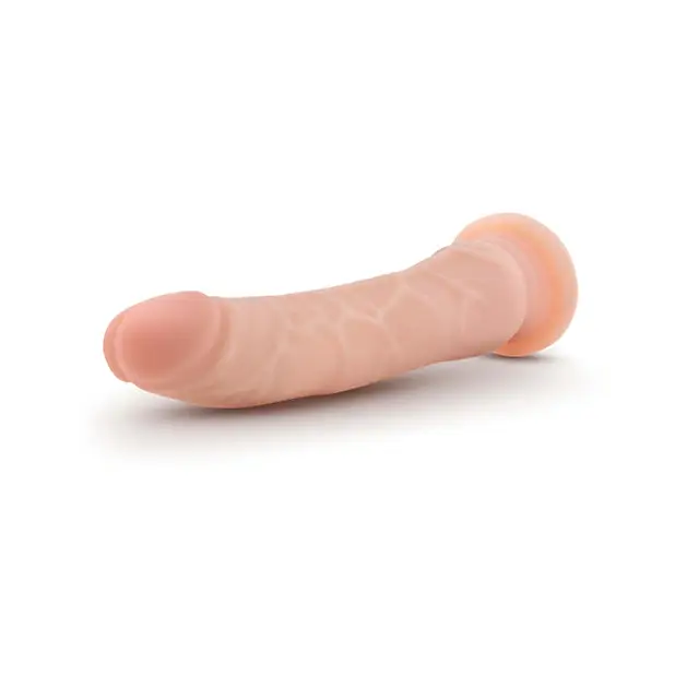 Blush Dr. Skin Plus 9’’ Posable Dildo - Vanilla - Dongs & Dildos
