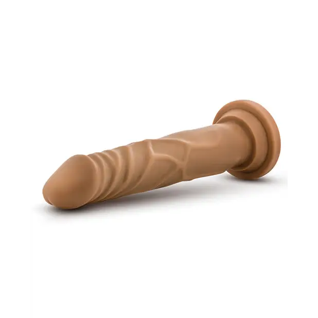 Blush Dr. Skin Realistic Cock Basic 7.5’’ - Mocha - Dongs & Dildos