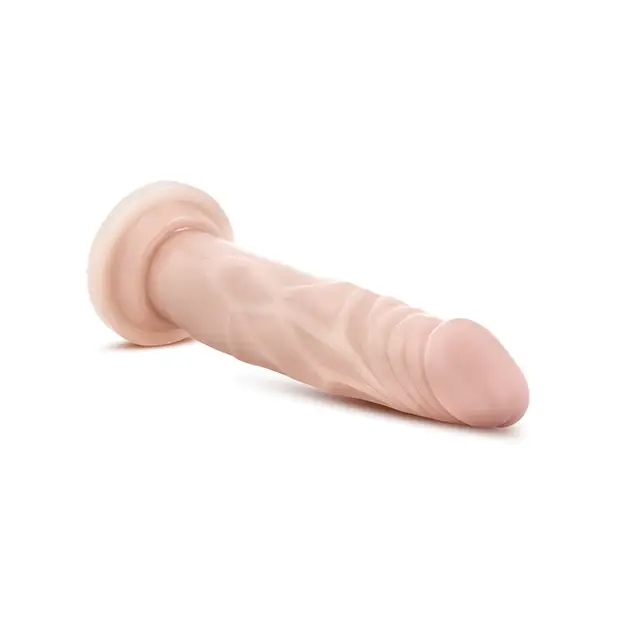 Blush Dr. Skin Silicone Dr. Carter 7.5’’ Dildo - Vanilla - Dongs & Dildos
