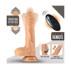 Blush Dr. Skin Silicone Dr. Grey 7’’ Thrusting Dildo - Vanilla - Dongs & Dildos