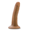 Blush Dr. Skin Silicone Dr. Lucas 5.5’’ Dildo - Mocha - Dongs & Dildos