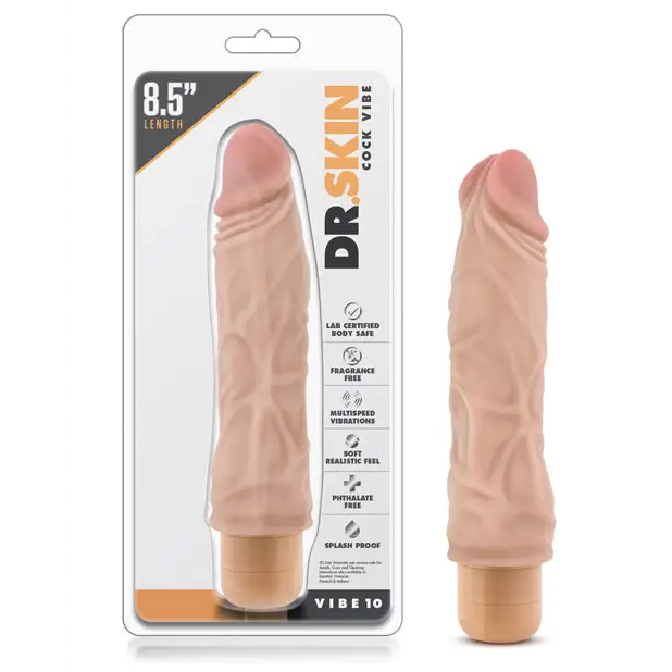Blush Dr. Skin Vibe #10 - Beige - Vibrators