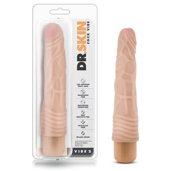 Blush Dr. Skin Vibe #2 - Beige - Vibrators