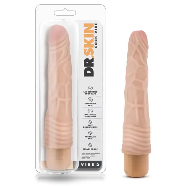 Blush Dr. Skin Vibe #2 - Beige - Vibrators
