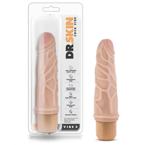 Blush Dr. Skin Vibe #3 - Beige - Vibrators