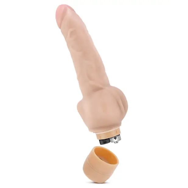 Blush Dr. Skin Vibe 8’’ Dong #12 - Beige - Vibrators