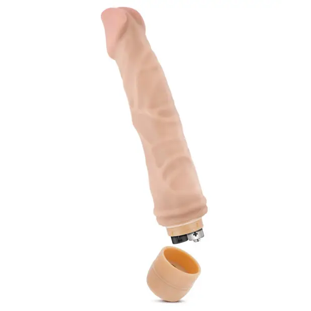 Blush Dr. Skin Vibe 9’’ Dong #6 - Beige - Vibrators