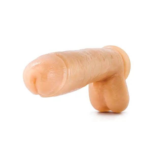 Blush Hung Rider Butch 11’’ Dildo w/Suction Cup - Flesh - Dongs & Dildos