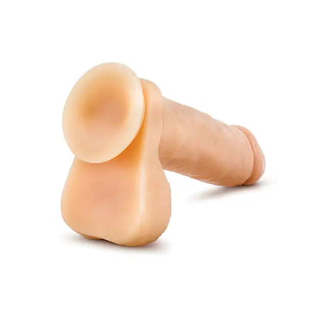 Blush Hung Rider Mitch 8’’ Dildo w/Suction Cup - Flesh - Dongs & Dildos