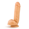 Blush Hung Rider Trigger 7’’ Dildo w/Suction Cup - Flesh - Dongs & Dildos