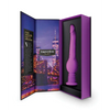 Blush Impressions New York Gyro Quake Dildo - Purple - Vibrators