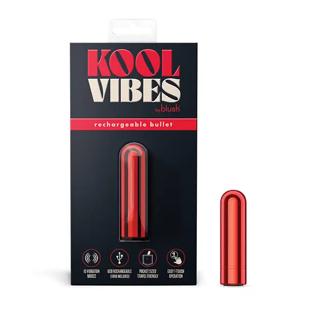 Blush Kool Vibes Mini Rechargeable Bullet - Stimulators