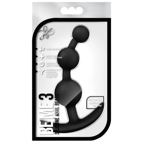 Blush Luxe Be Me 3 - Black - Anal Products